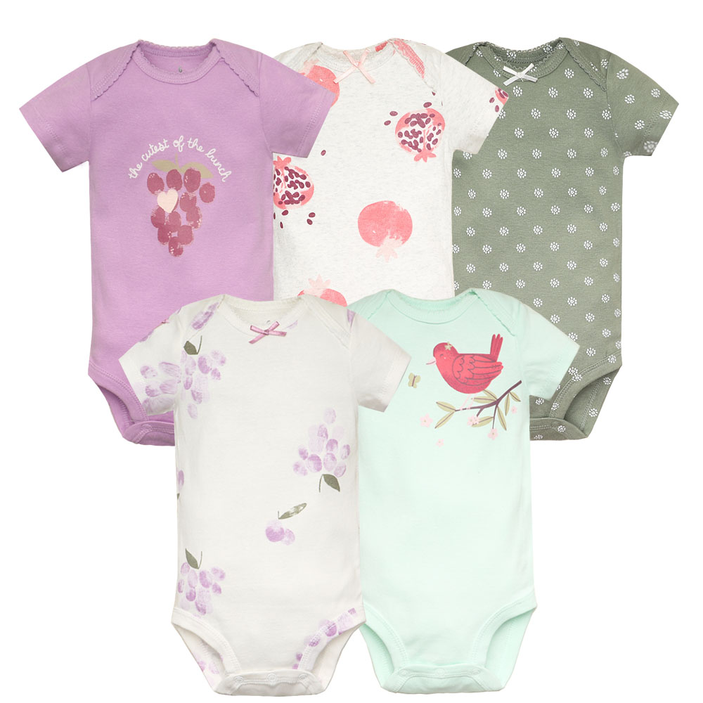 5pcs/lot Baby Bodysuit Fashion - Baby Clothing Next avaliação e preço