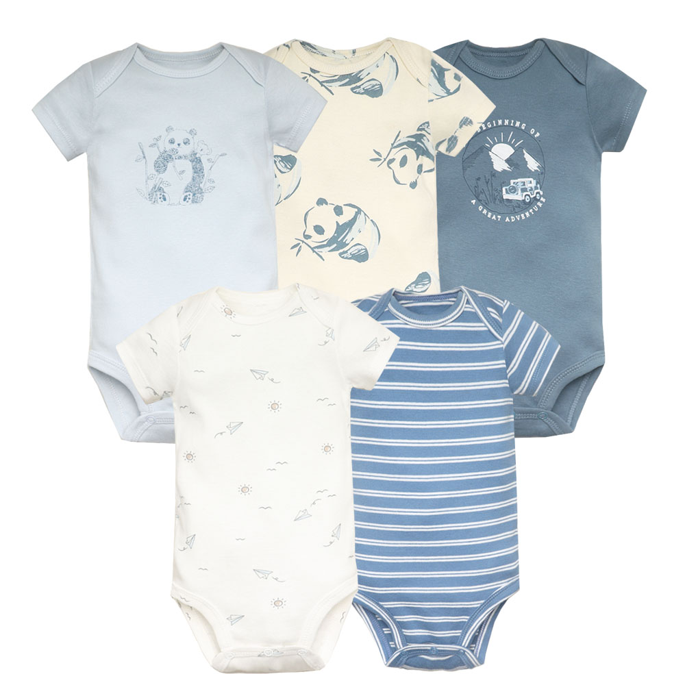 5pcs/lot Baby Bodysuit Fashion - Baby Clothing Next avaliação e preço