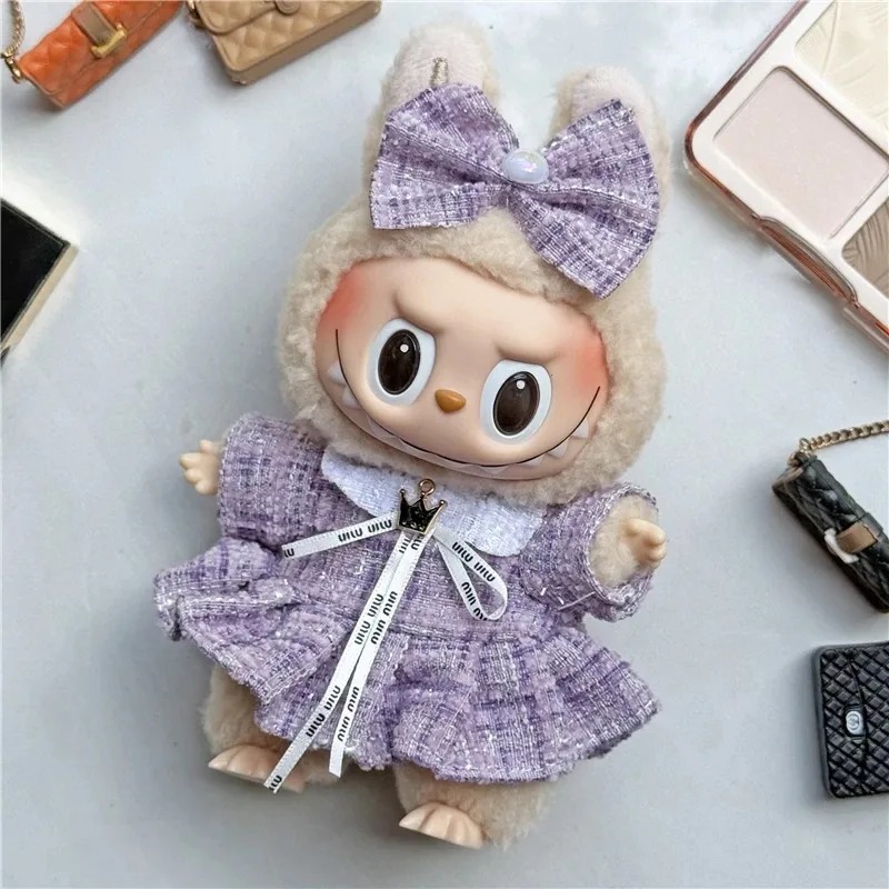 15 17cm For Labubu Doll Adorab - Baby Clothing Bag avaliação e preço