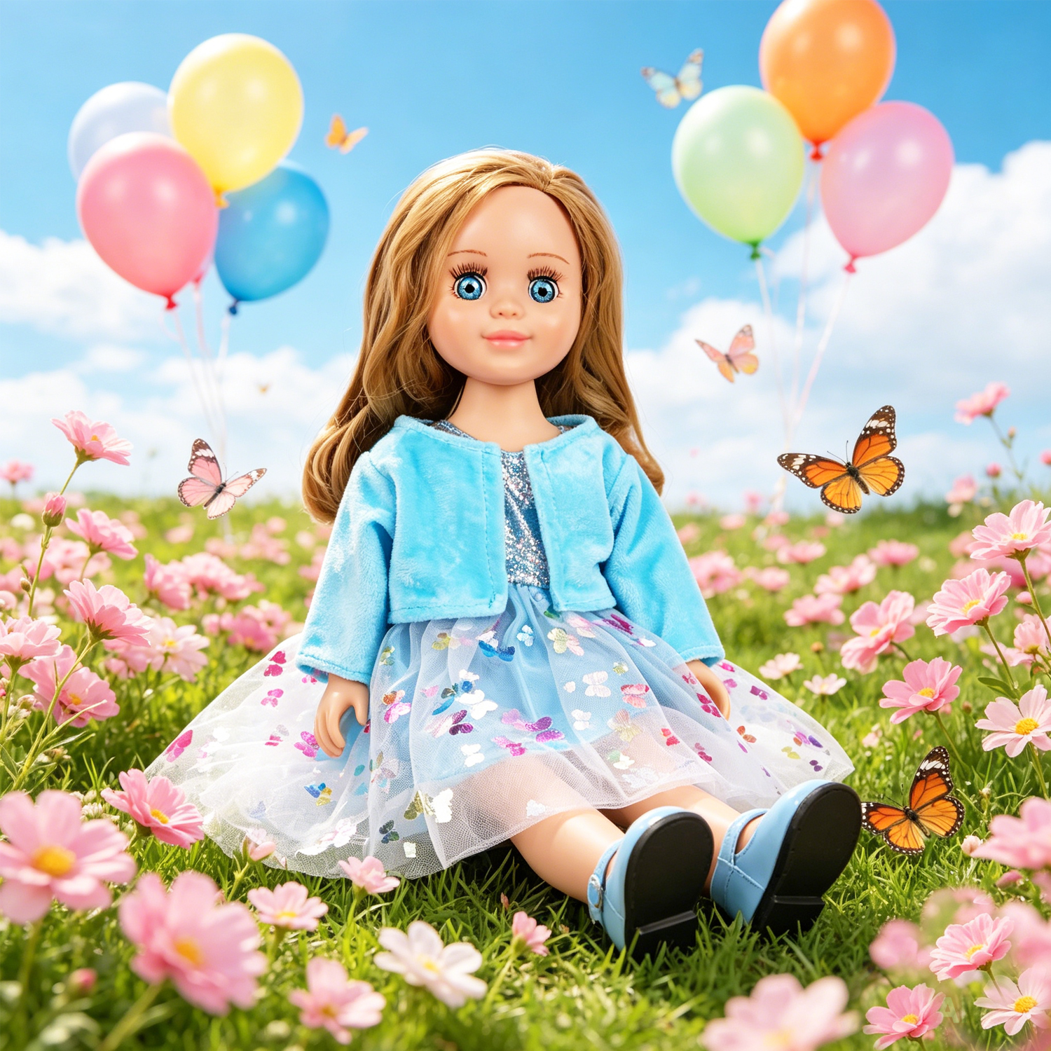 Cute 18 Inch Doll Clothes Set  - Baby Clothing Next avaliação e preço