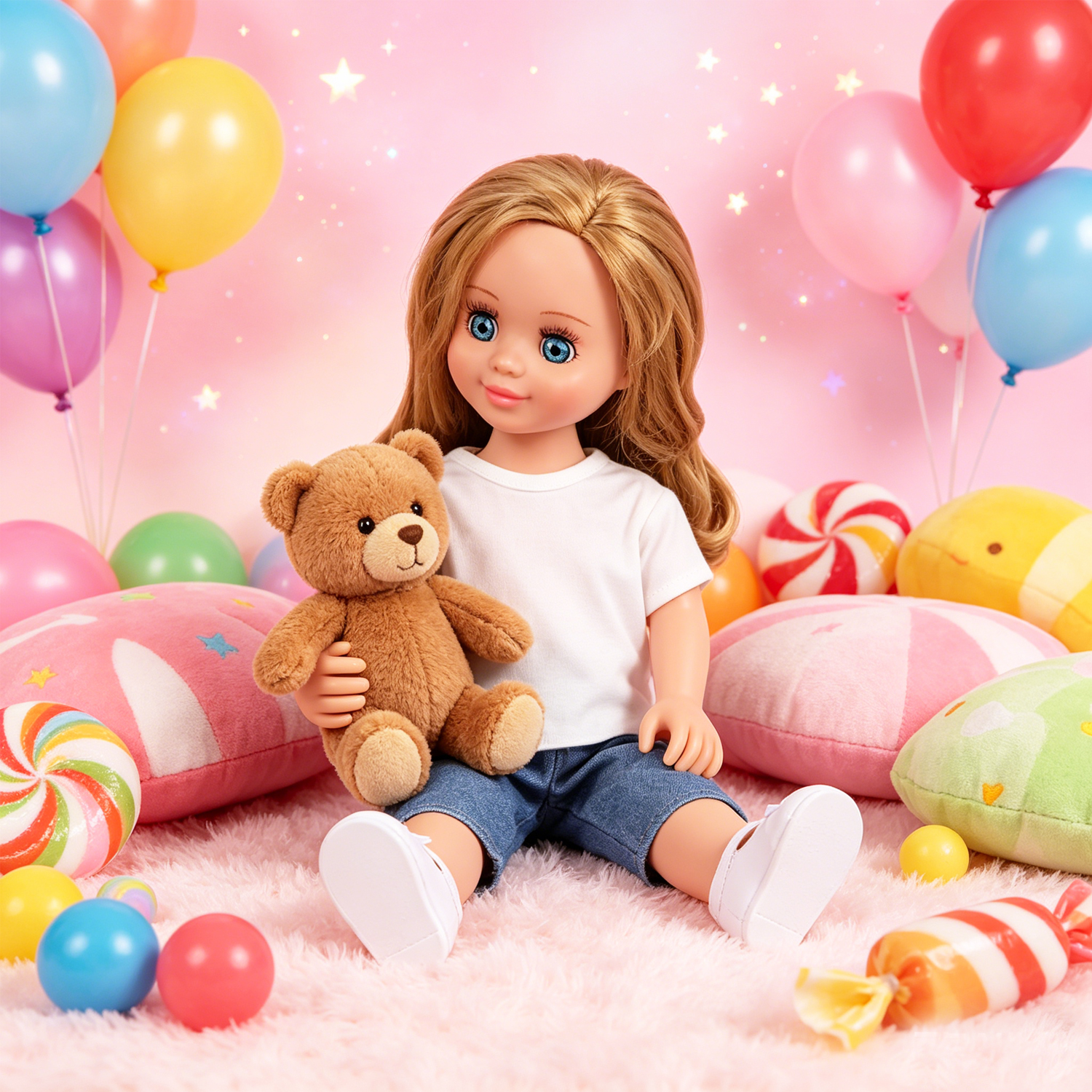 Cute 18 Inch Doll Clothes Set  - Baby Clothing Next avaliação e preço