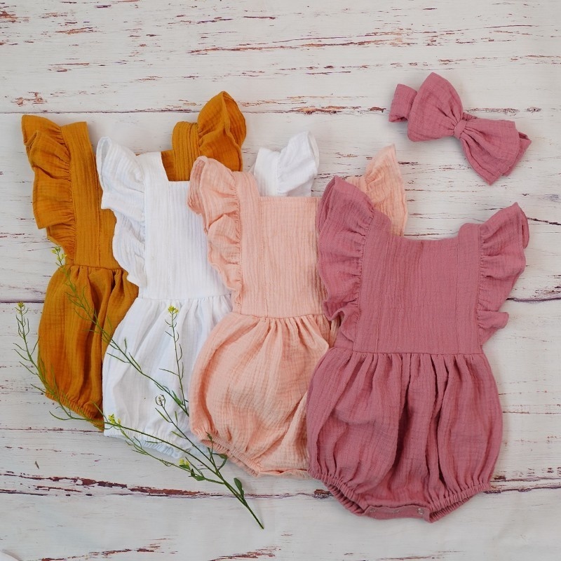 Organic Cotton Baby Girl Cloth - Baby Clothing Organic avaliação e preço