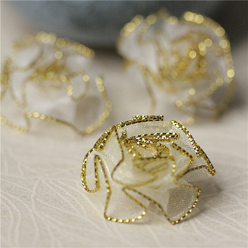 Artificial Gold Wire Pleat Flo - Baby Clothing Bag avaliação e preço