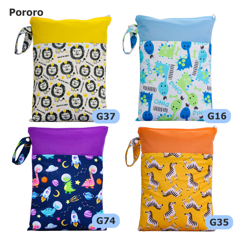 Pororo baby Reusable diaper ba - Baby Clothing Bag avaliação e preço