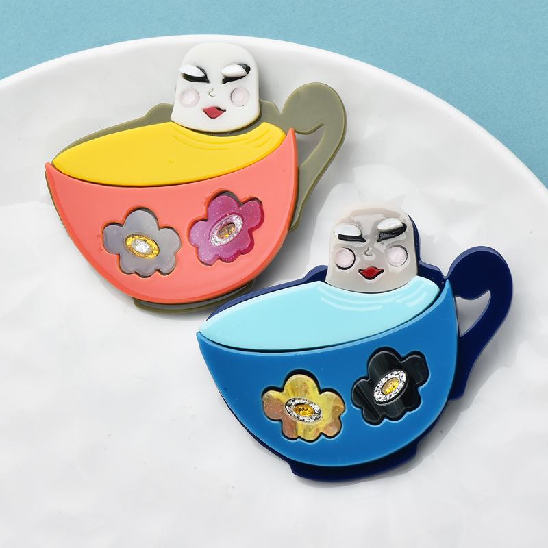 Wuli&baby Acrylic Cartoon Cup  - Baby Clothing Bag avaliação e preço