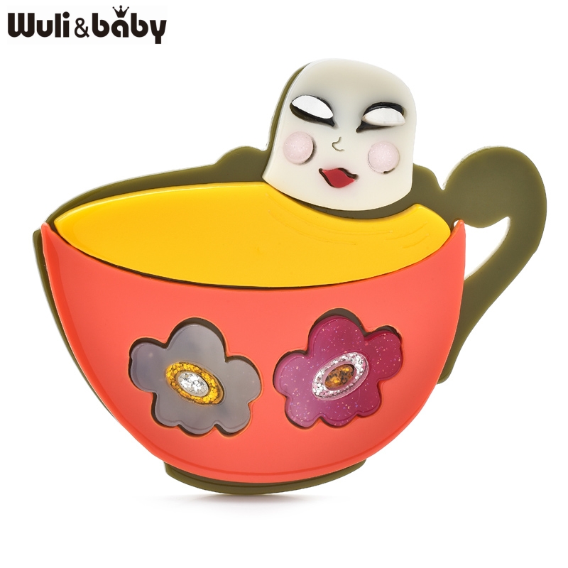 Wuli&baby Acrylic Cartoon Cup  - Baby Clothing Bag avaliação e preço