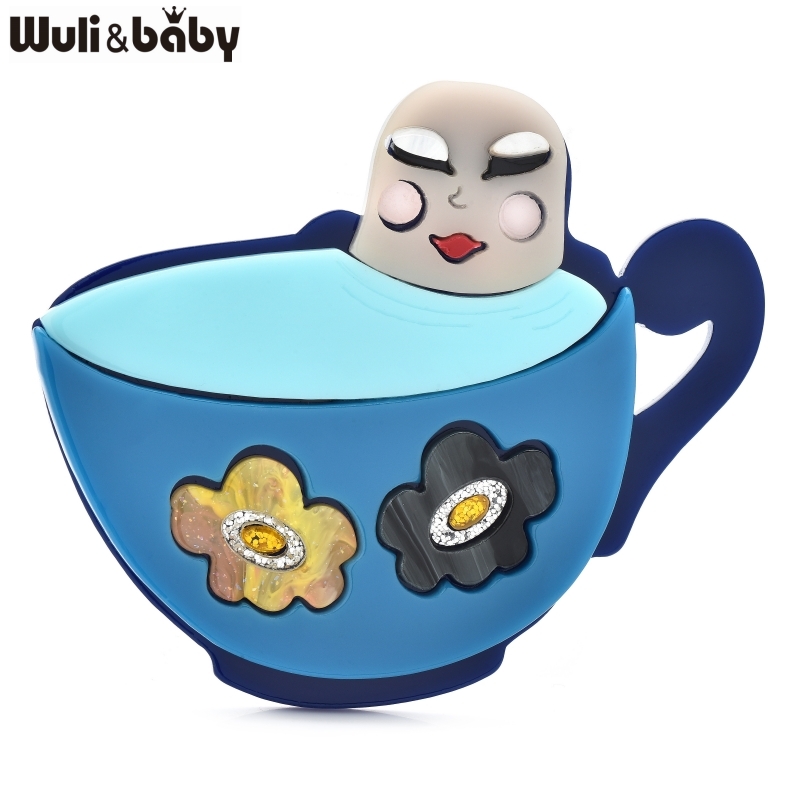 Wuli&baby Acrylic Cartoon Cup  - Baby Clothing Bag avaliação e preço