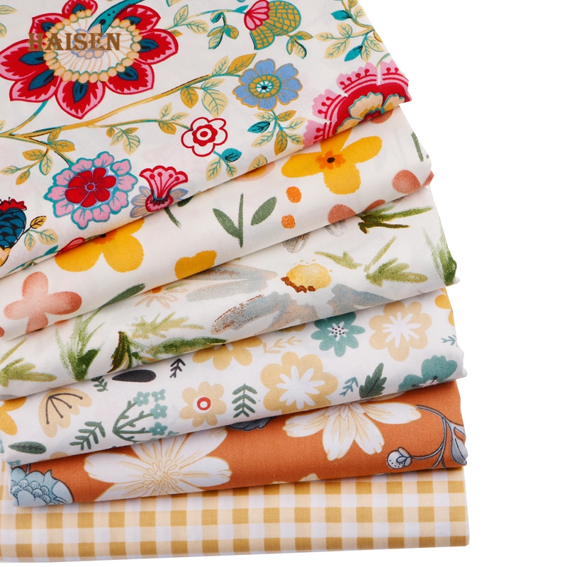 6pcs 40x50cm Cotton Twill Patc - Baby Clothing Organic avaliação e preço