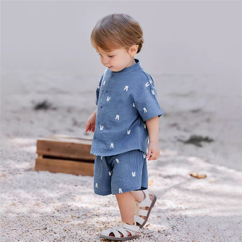 Fashion Kids Clothes Suit Summ - Baby Clothing Organic avaliação e preço