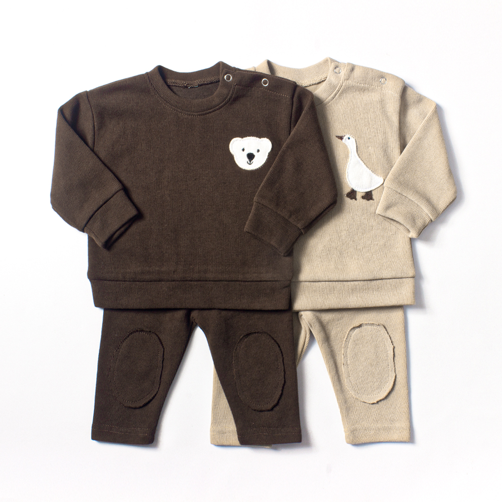 Baby Boy Clothes Set 2pcs Orga - Baby Clothing Organic avaliação e preço