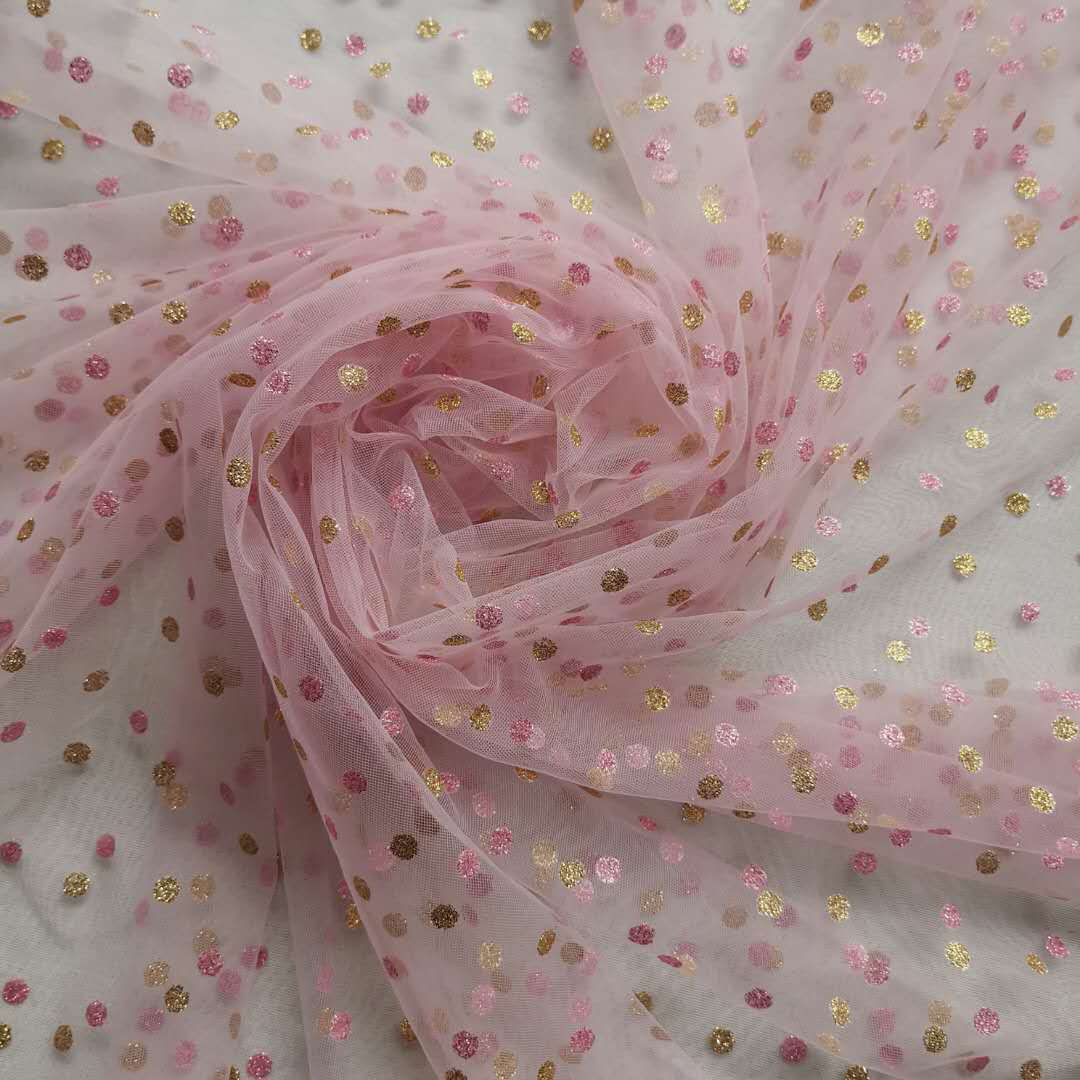 0.5M Colorful Polka Dot Glitte - Baby Clothing Organic avaliação e preço