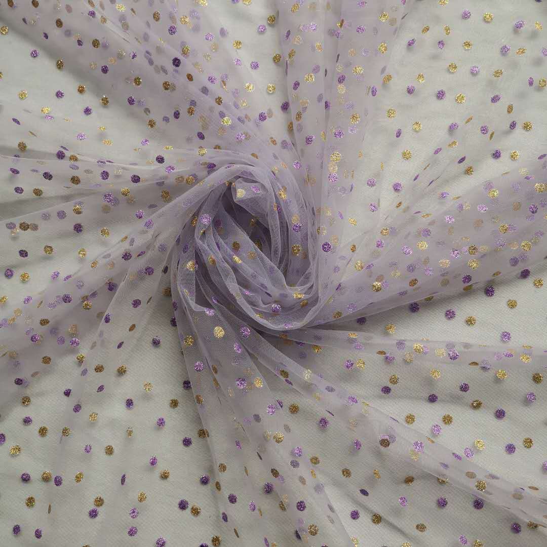 0.5M Colorful Polka Dot Glitte - Baby Clothing Organic avaliação e preço