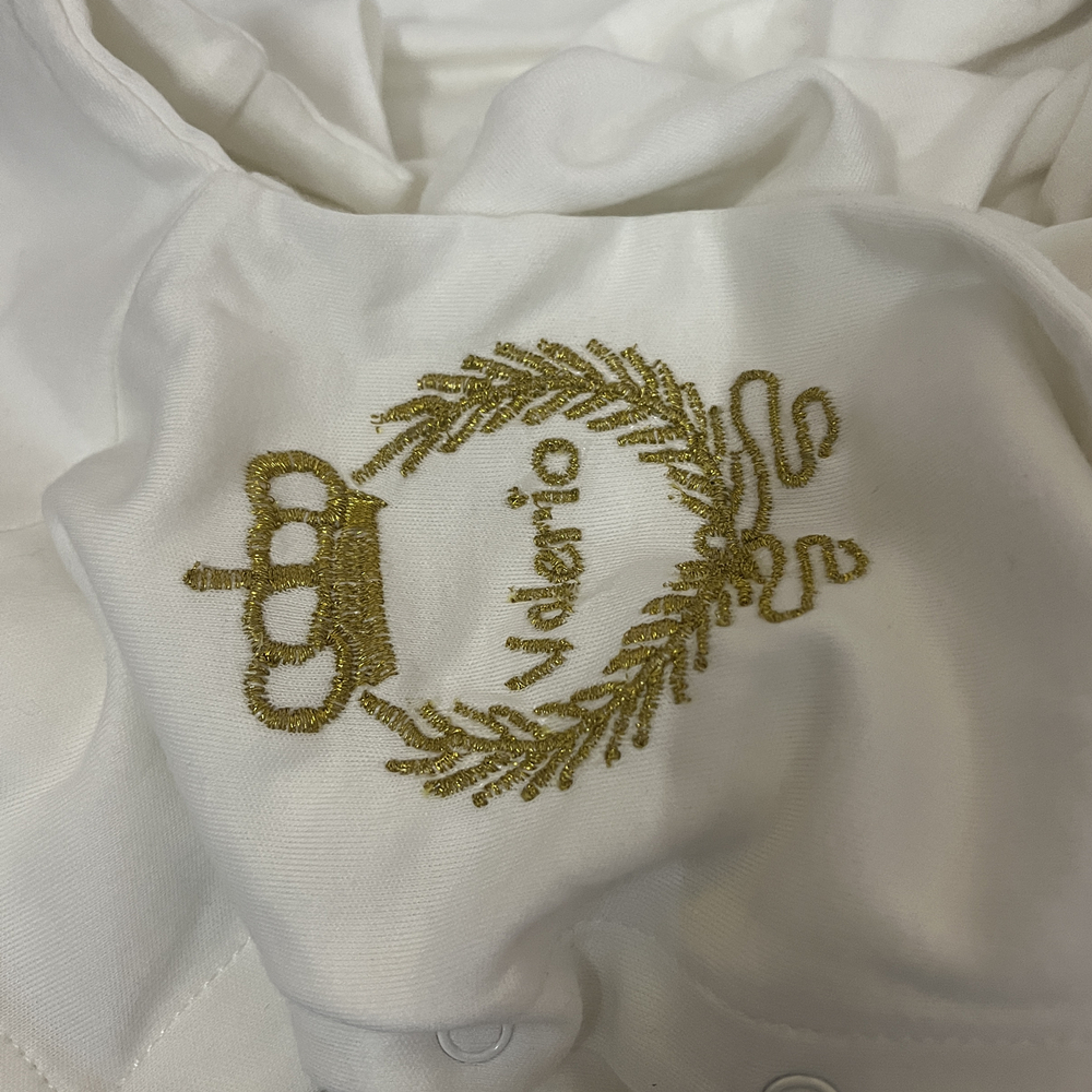 Embroidery Work payment Custom - Baby Clothing Organic avaliação e preço